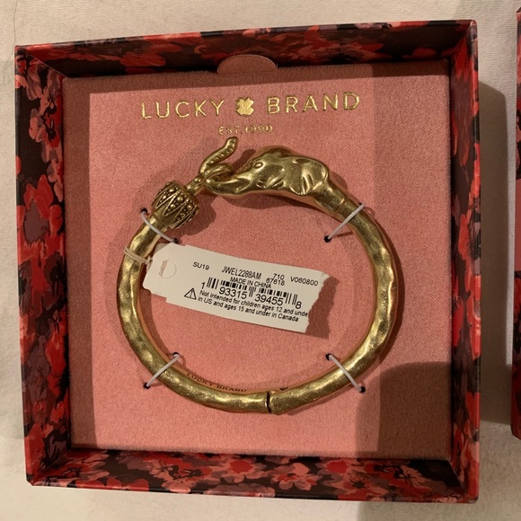 Lucky Brand Elephant Bracelet Outlet 